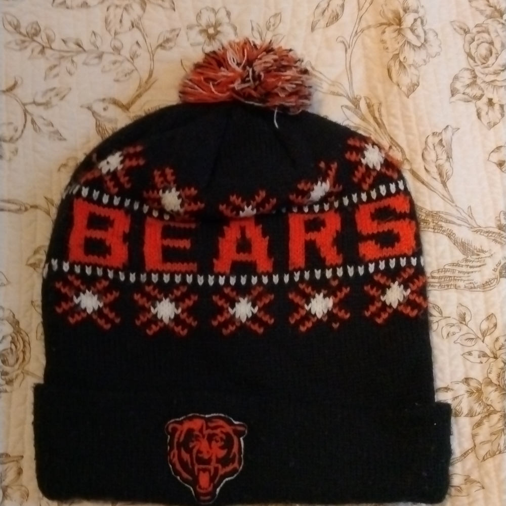 Chicago bears knit hat Winter